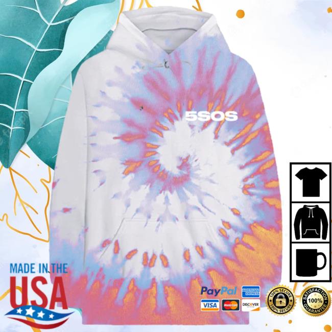 5Sos Wildflower Tie-Dye Hoodies
