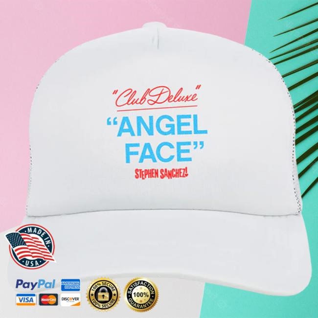 Official Stephen Sanchez Merch Store Club Deluxe Angel Face Trucker Cap