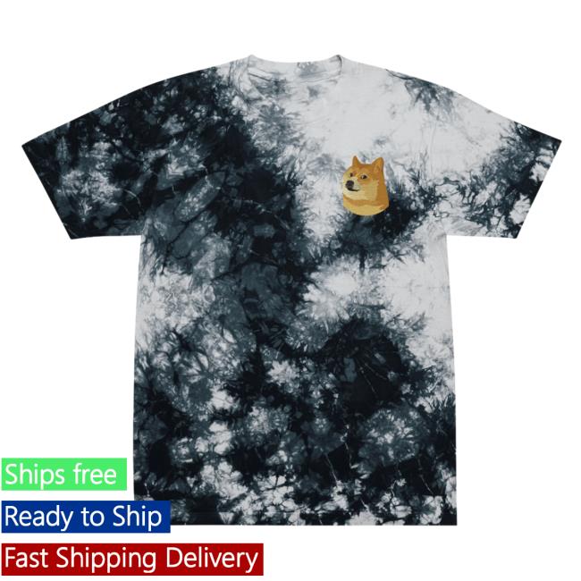 Official Liberty Maniacs Doge Tie-Dye Shirt 2023 Black / White Libertymaniacs