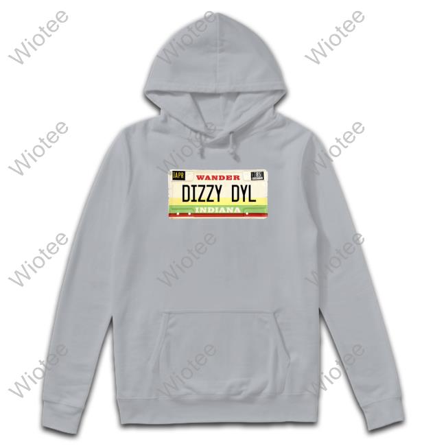 Official Wander Dizzy Dyl Indiana Plate Sweatshirt