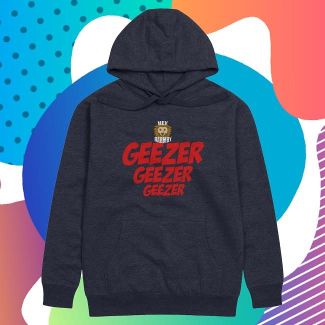 Official Heybarmby Geezer Barmby Hoodie Official Heybarmby Geezer Barmby Hoody