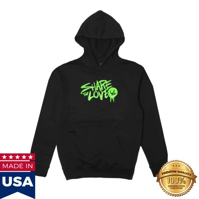 Official Stephen Sharer Graffiti Love Pullover Pullover Sweatshirt