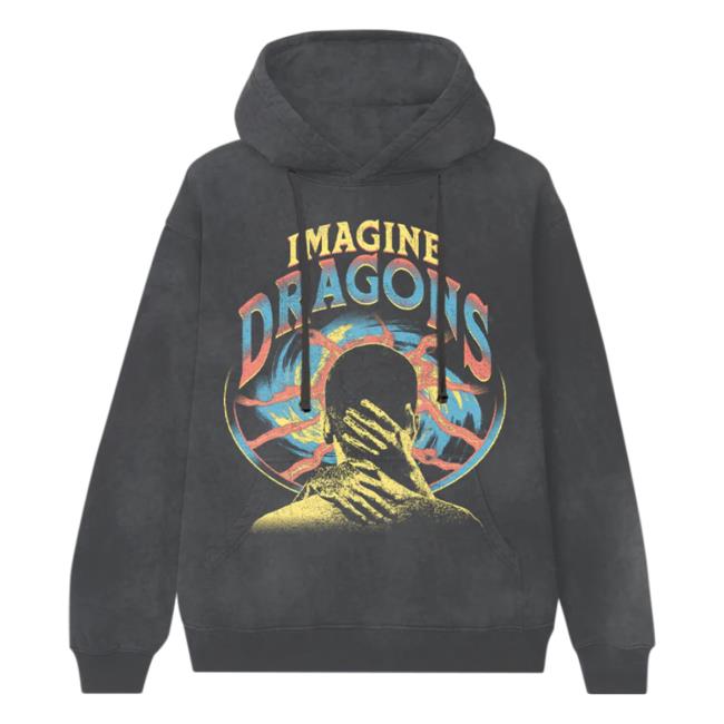 Official Imagine Dragons Apparel Store Merch Vintage Graphic Hoody Imagine Dragons Shop