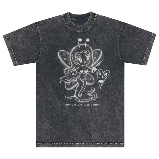 Bichota Season Acid Wash T Shirt - Karol G Official Store