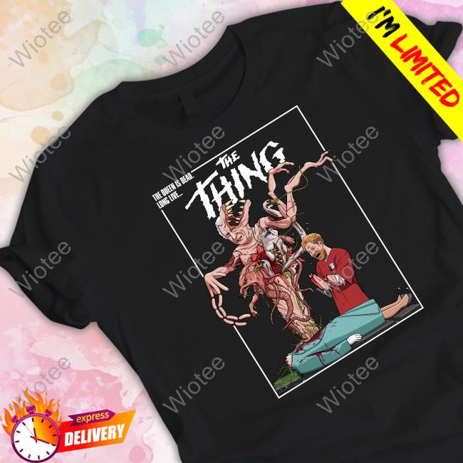 Official Jim'll Paint It Shop Long Live The Thing Double Print Shirt