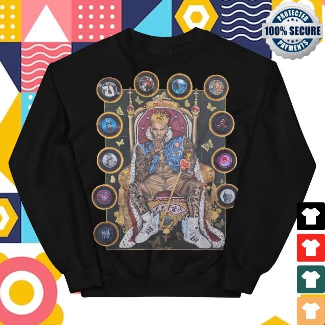 Chris Brown "20 Years Of Chris Brown" By Erica Krissy Unisex Sweatshirt Chris Brown "20 Years Of Chris Brown" By Erica Krissy Unisex Pullover Sweatshirt