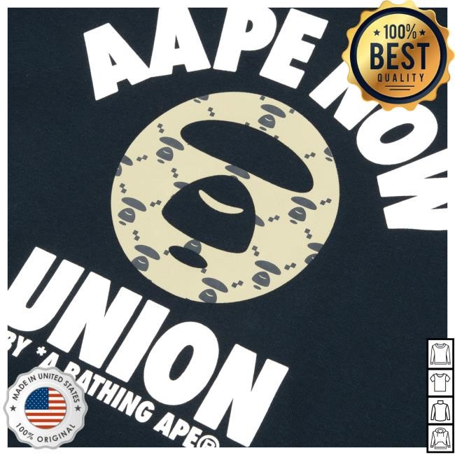 Bape Aapenow Moonface Logo LS Hoodie