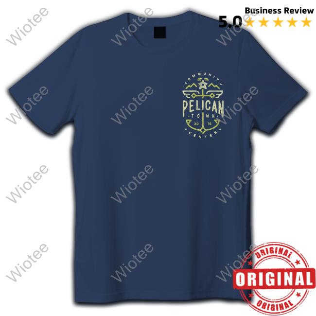 Fangamer Merch Pelican Town Community Center Crewneck Sweatshirt Fangamer Merch Pelican Town Community Center Shirt
