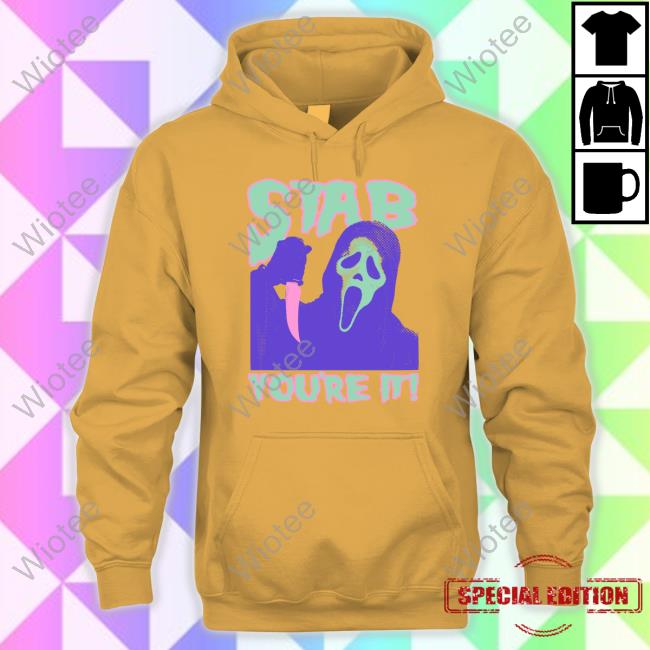 Stab You're It Ghost Face Tee Shirt