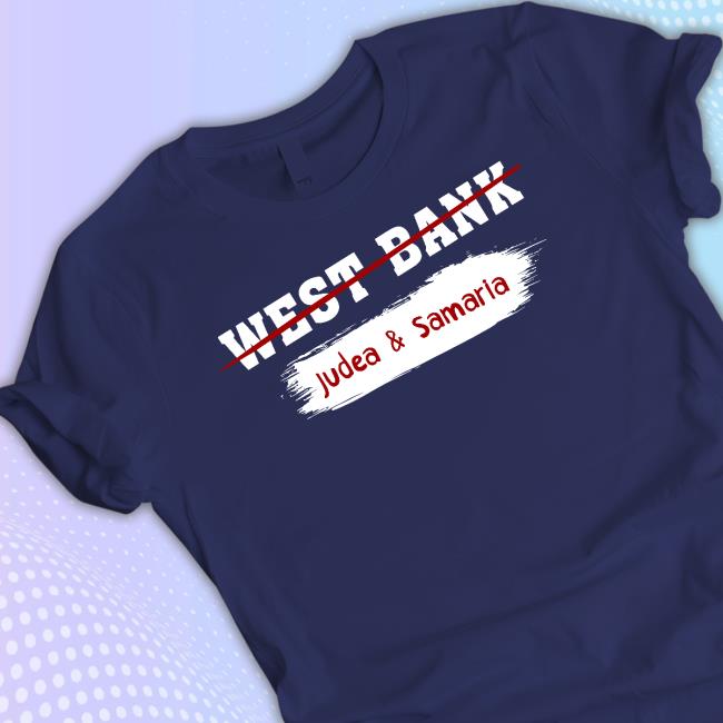 West Bank Judea And Samaria Long Sleeve T Shirt
