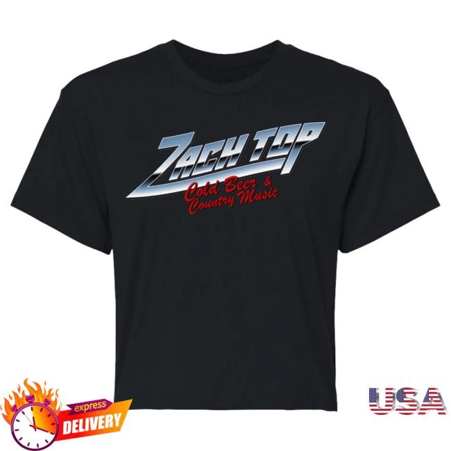 Official Zach Top Merch Chrome Crop Top Top Shirt