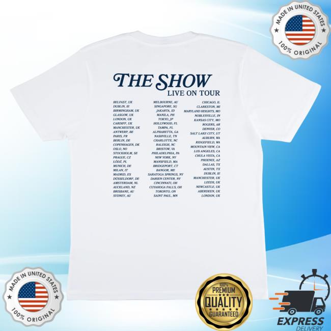 Official Niall Horan Merch Store On A Night Like Tonight Cities White Attractive Shirt Niall Horan Clothing Shop Official Niall Horan Merch Store On A Night Like Tonight Cities White New Shirt Niall Horan Clothing Shop