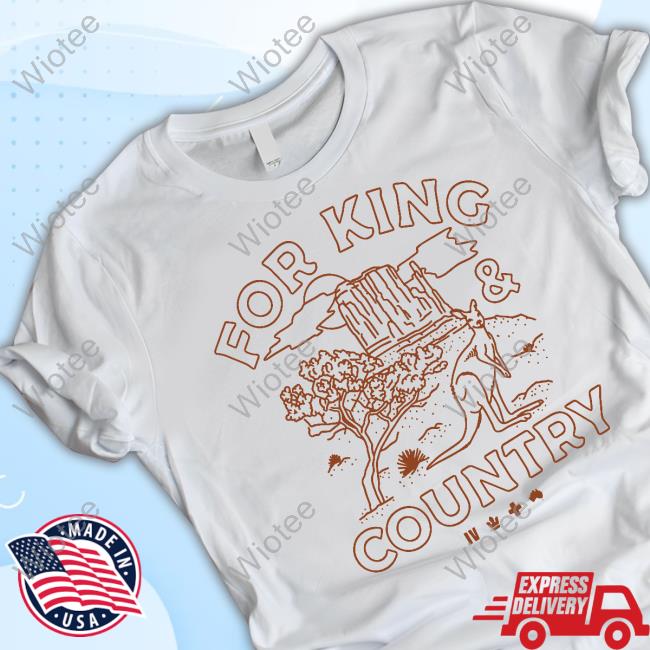 Official For King And Country Merch Desert Tee