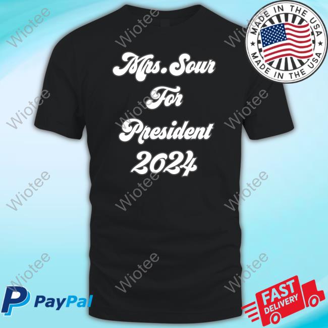 Sweets X Sour Mrs.Sour For President 2024 Long Sleeve Tee