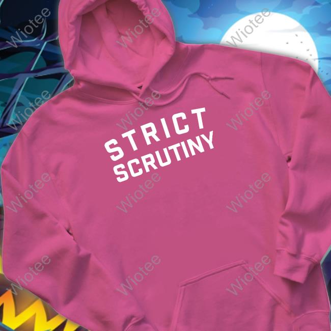 Official Crooked Merch Strict Scrutiny Logo Shirt Official Strict Scrutiny Logo Shirts