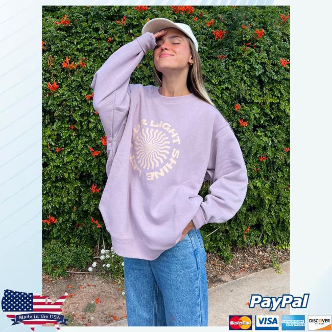Official Elevated Faith Clothing Let Your Light Shine Unisex Pull Over Hoodie