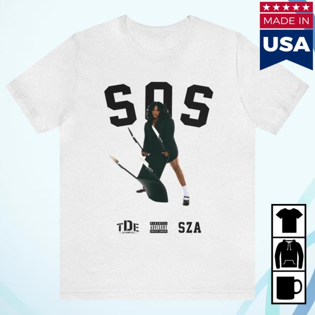 SZA Merchandise - New SOS North America Tour Dates Top Shirt