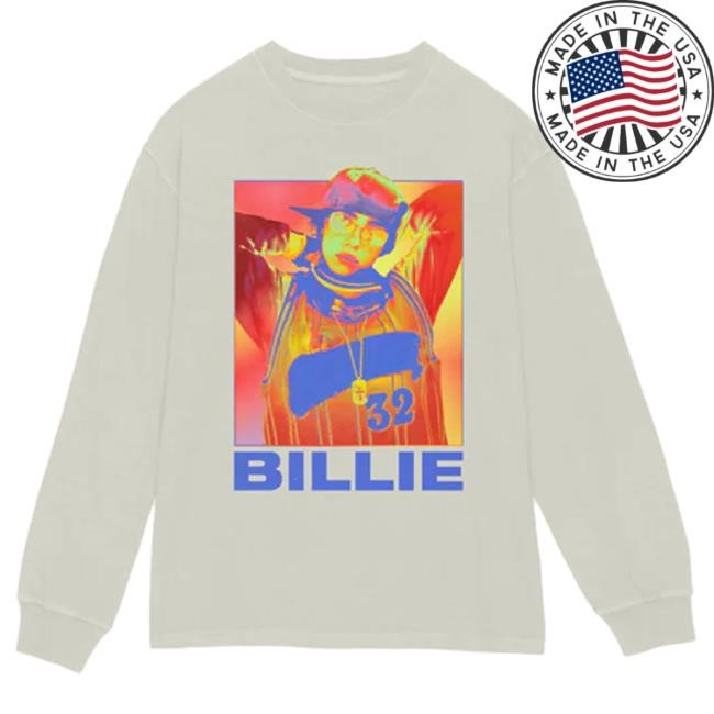 Billie Eilish Heat Map Berlin Long Sleeve Tee