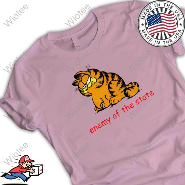 Official Giancarlo Garfield Enemy Of The State Tee Shirt