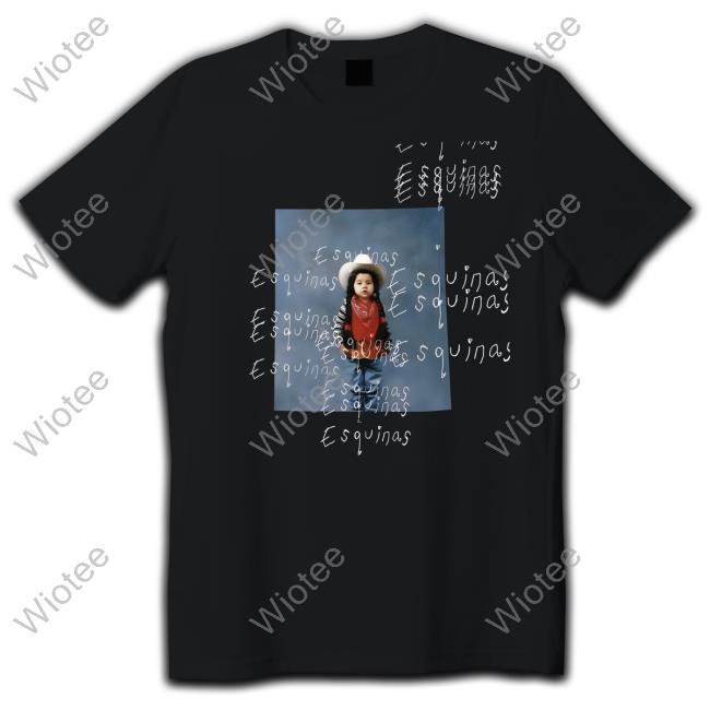 Official Becky G Merch Esquinas Album Cover Shirt