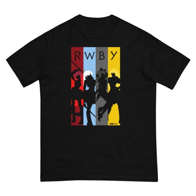 Rwby Character Silhouettes Comfort Colors Shirt Vizshop