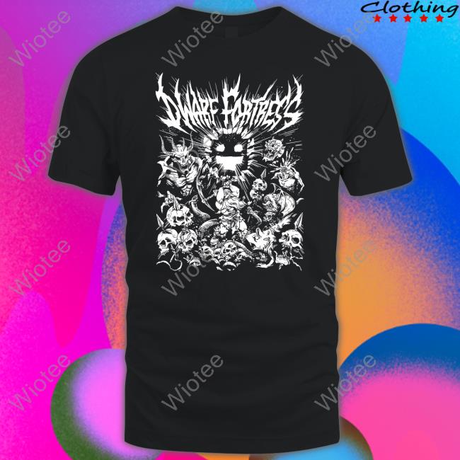 Official Dwarf Fortress Losing Is Metal Tee Shirt Nina Matsumoto Fangamer