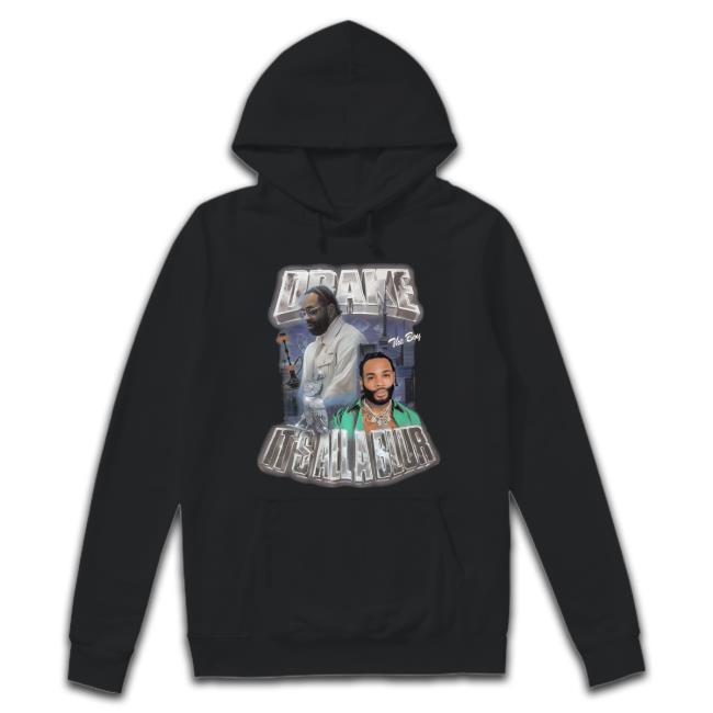 Kevin Gates Drake It's All A Blur Tee Shirt Drake It's All A Blur Tee Shirt