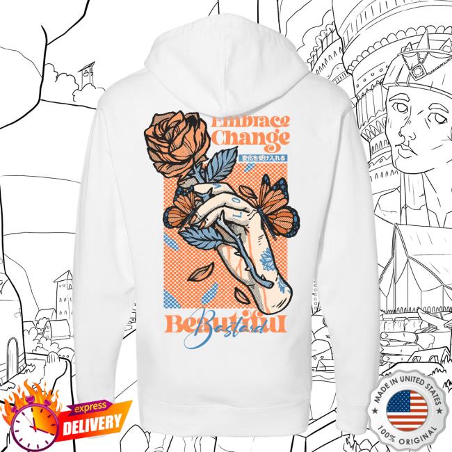 Official Philip Defranco Merch Store Beautiful Bastard Always Embrace Change - Sweaters White Beautifulbastard Philipdefranco Shop