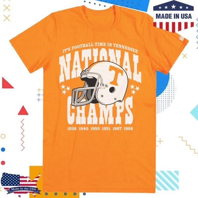 Tennessee Football Six-Time National Champs Legacy Tee Homefield
