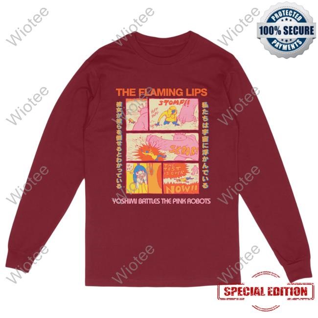 Official The Flaming Lips Merch Shop The Test L/S