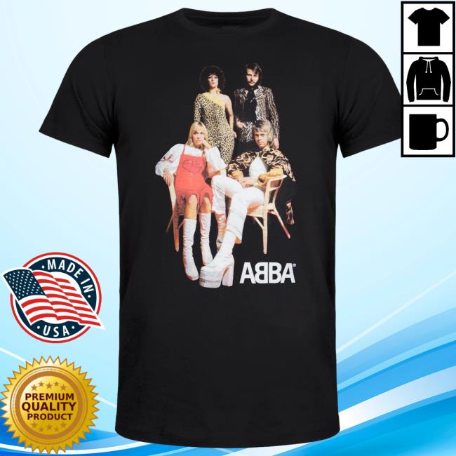 Official ABBA The Museum Merch Shop Retro New T Shirt
