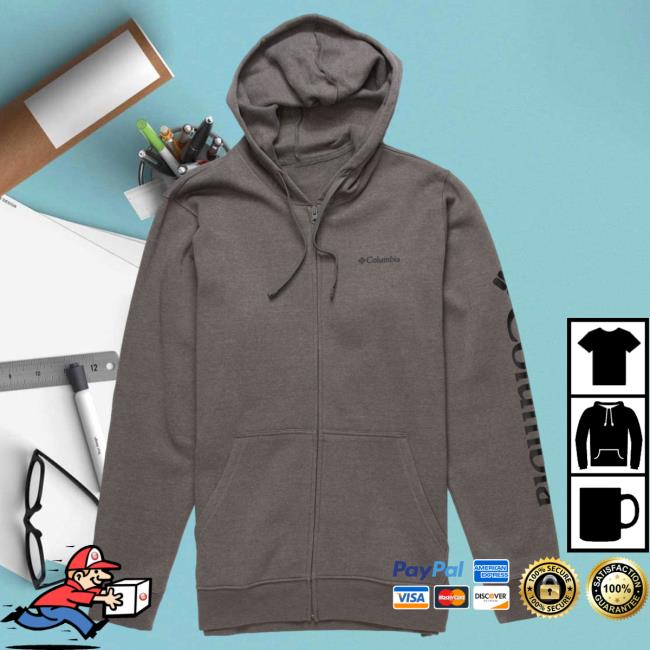 Official Tillys Merch Store Shop Columbia Trek Mens Zip-Up Crewneck Tillys Apparel Clothing