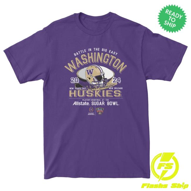 The Washington NIL Store Washington Sugar Bowl Stadium New Shirt By Retro Brand