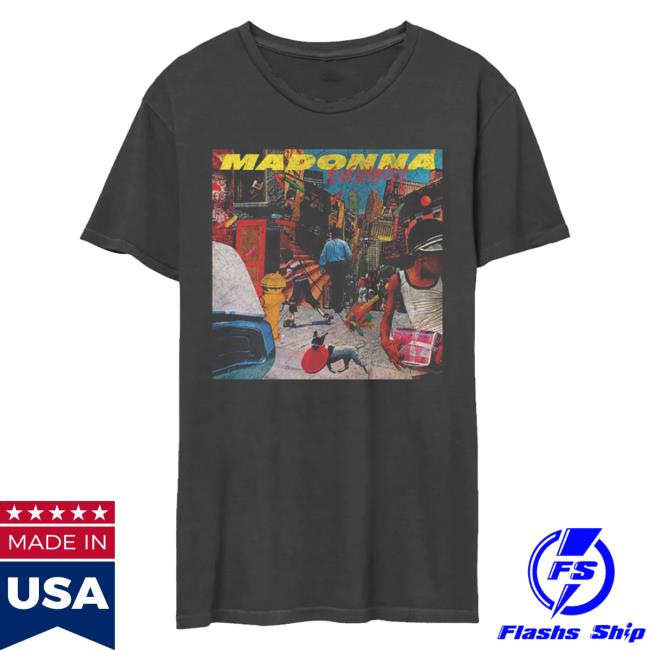 Official Madonna Merch Store 'Everybody' Distressed New Shirt Madonna Louise Ciccone Clothing Shop