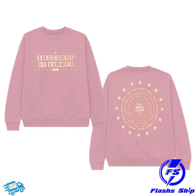 Official 5 Seconds Of Summer Merch 5Sos Crewneck Sweater