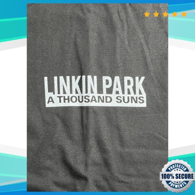 Official Linkin Park Merch - A Thousand Suns Album New Tee - Linkin Park Merch