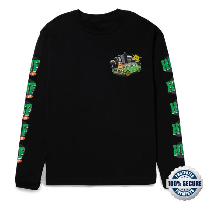 Huf 97 Hoody Black