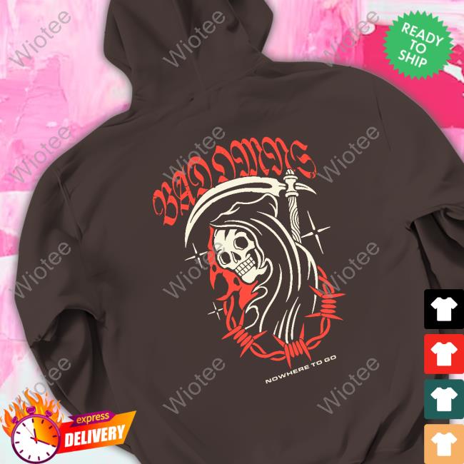 Nowhere To Go Shirts Official Bad Omens Nowhere To Go Funny Shirt