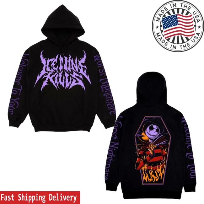 Official Ink Merch Store Ice Nine Kills The American Nightmare Before Christmas Crew IceNineKills