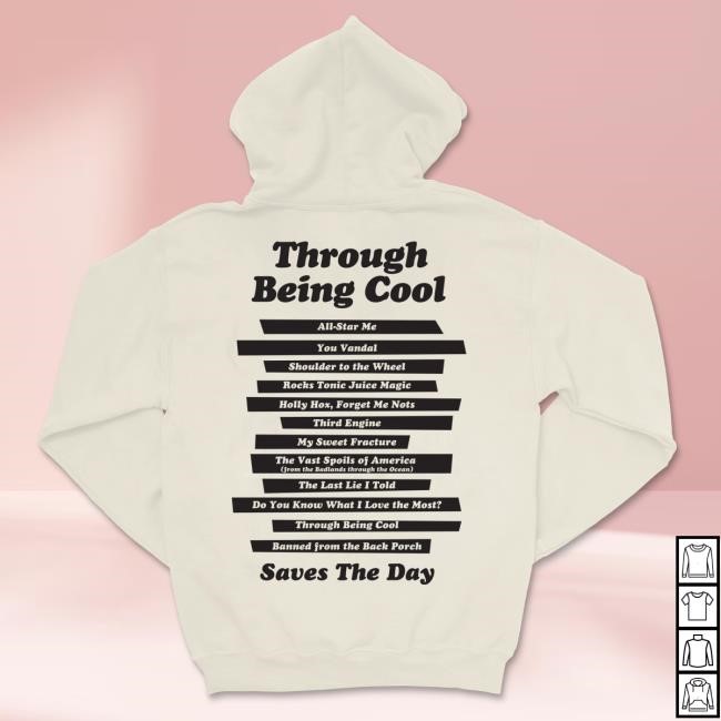 Official Saves The Day Merch Saves The Day TBC Pullover Hoodie Official Saves The Day Merch Saves The Day TBC Crew neck Sweatshirt