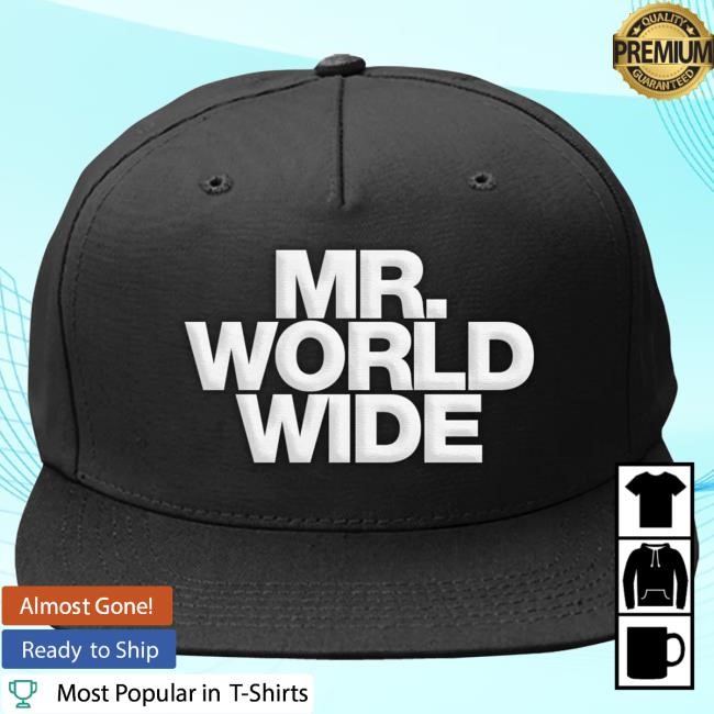 Official Pitbull Merch Store Pitbull Mr. Worldwide Snapback Cap