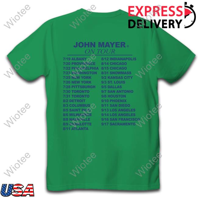 John Mayer Sweatshirt John Mayer On Tour Hoodie