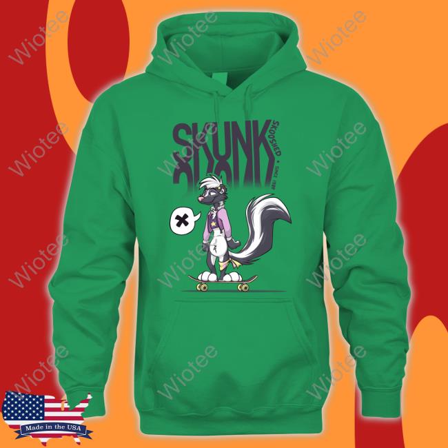 Skate Skunk Skooshed Since1989 T Shirt Skate Skunk Skooshed Since1989 Sweatshirt