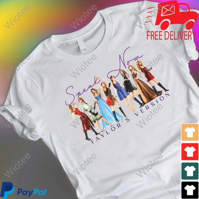 Official Taylor Swift Store Speak Now Taylor's Version Eras Crewneck