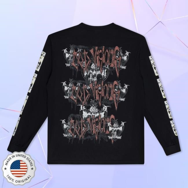Shielded By Grace Long Sleeve Shirt Bladee