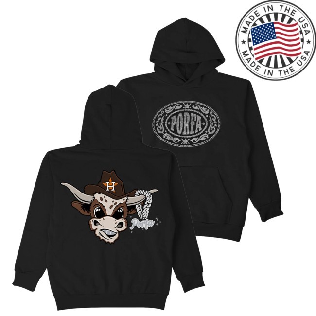Holiday 2024 Porfa Get The Horns Hoodie Porfa Merch Holiday 2024 Porfa Get The Horns Pullover Hoodie Porfa Merch