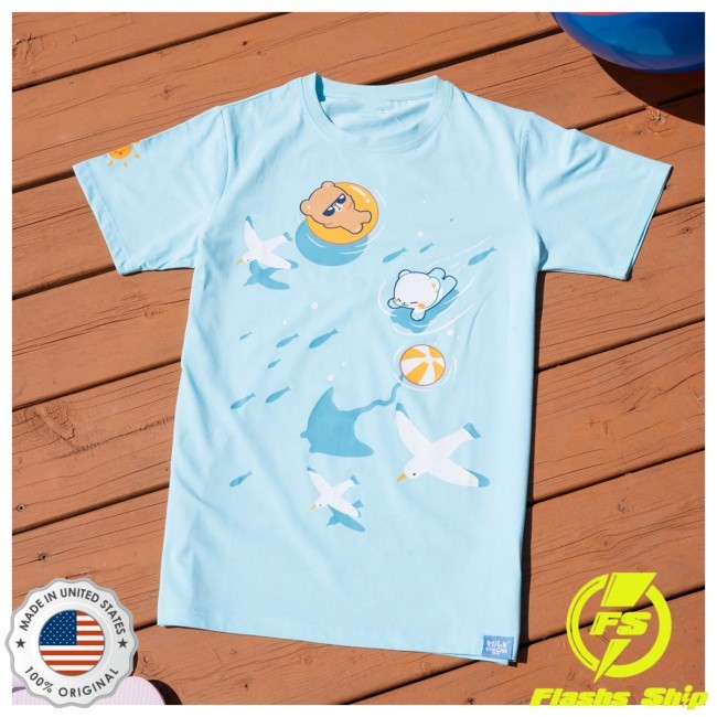 Official Ocean Shirt - Milk Mocha Bear