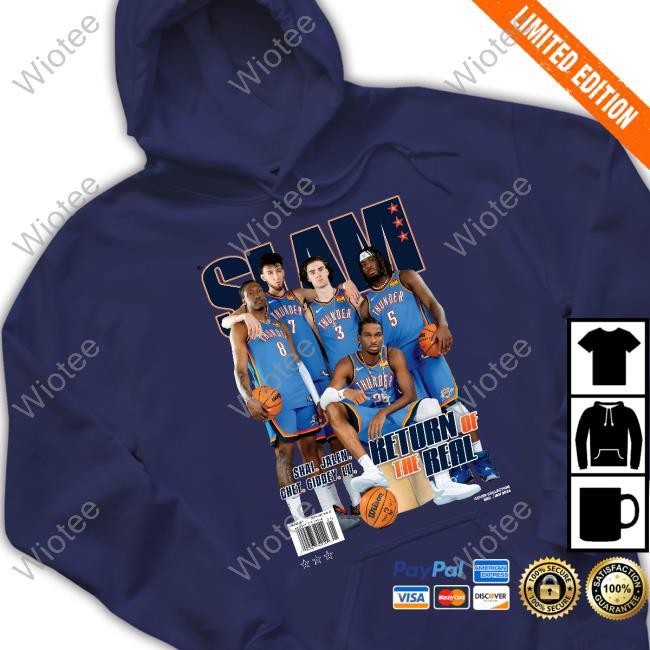Slam Thunder Legends Tees Slam Cover Tee OKC Thunder (SLAM 247)