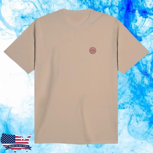 Dolly Noire Badge Round Logo Tee Beige Dolly Noire Badge Round Logo Tees Beige