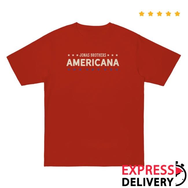 Americana New Shirt Jonas Brothers Merch Shop Americana Shirt Jonas Brothers Merch Shop